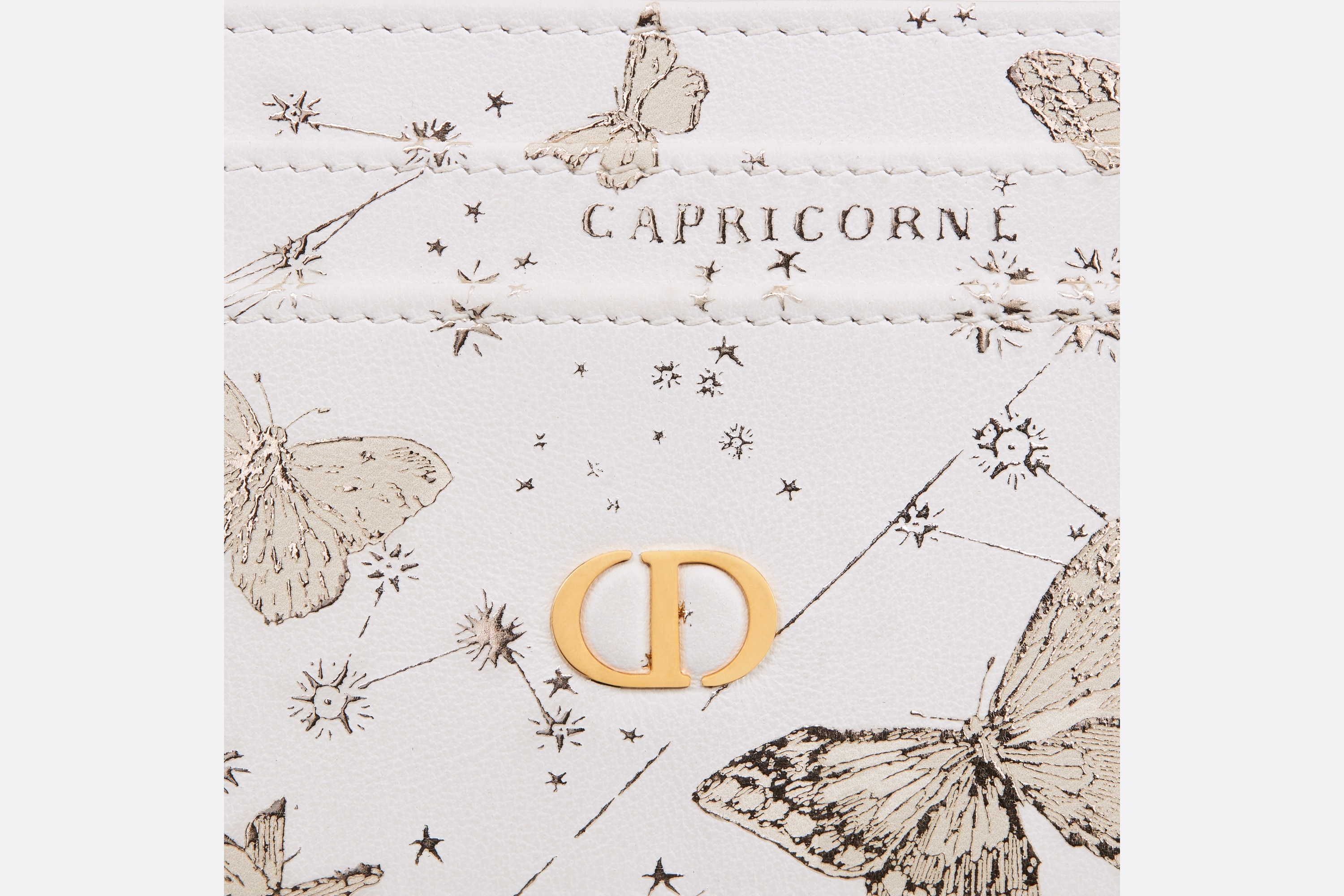 【国内完売・即発送】Dior カードケース Butterfly Zodiac Dior Dior Caro Five-Slot Card Holder | REVERSIBLE