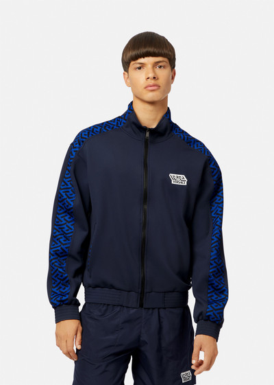 VERSACE Greca Signature Accent Gym Sweatshirt outlook