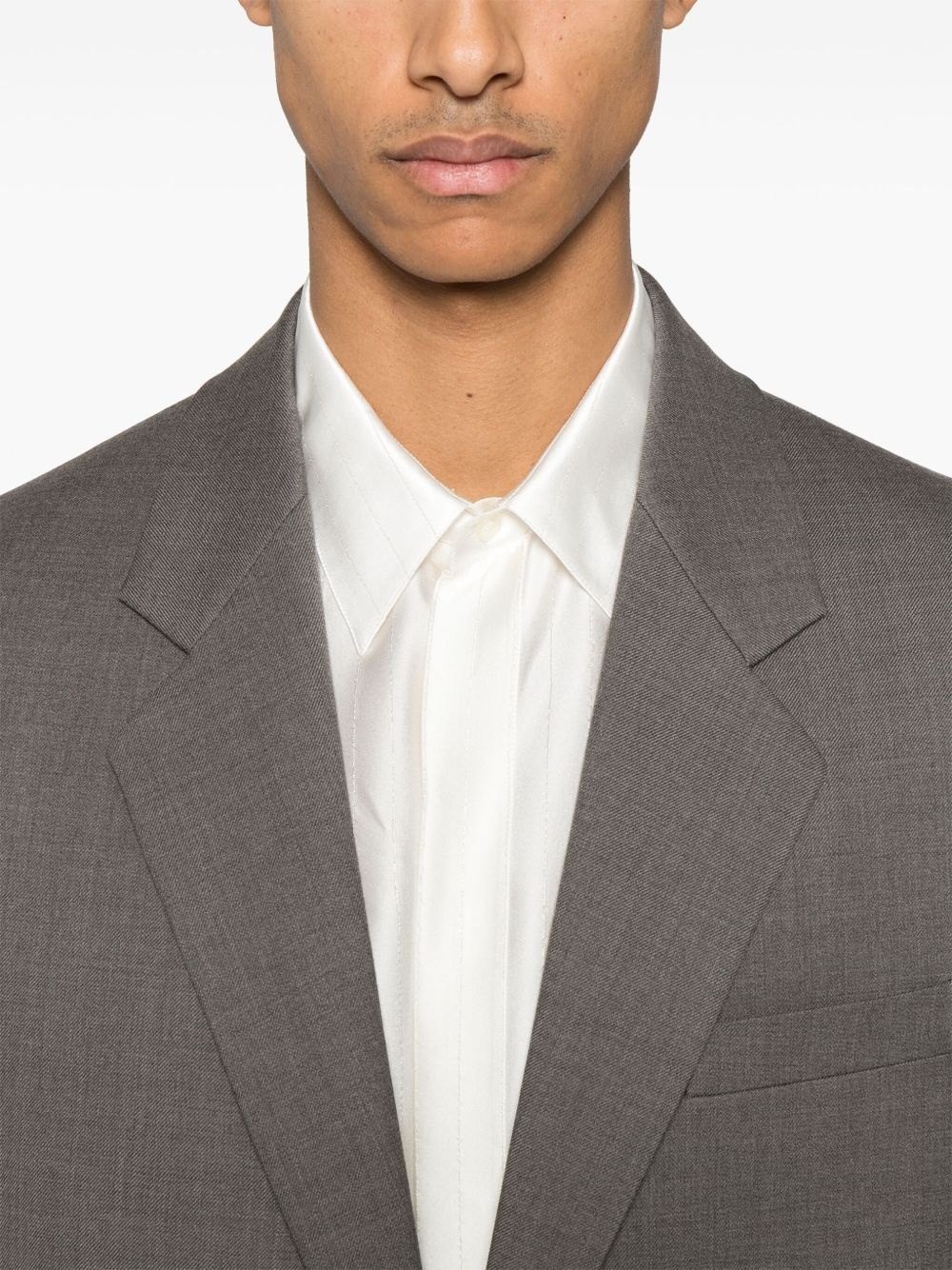 wool blazer - 5