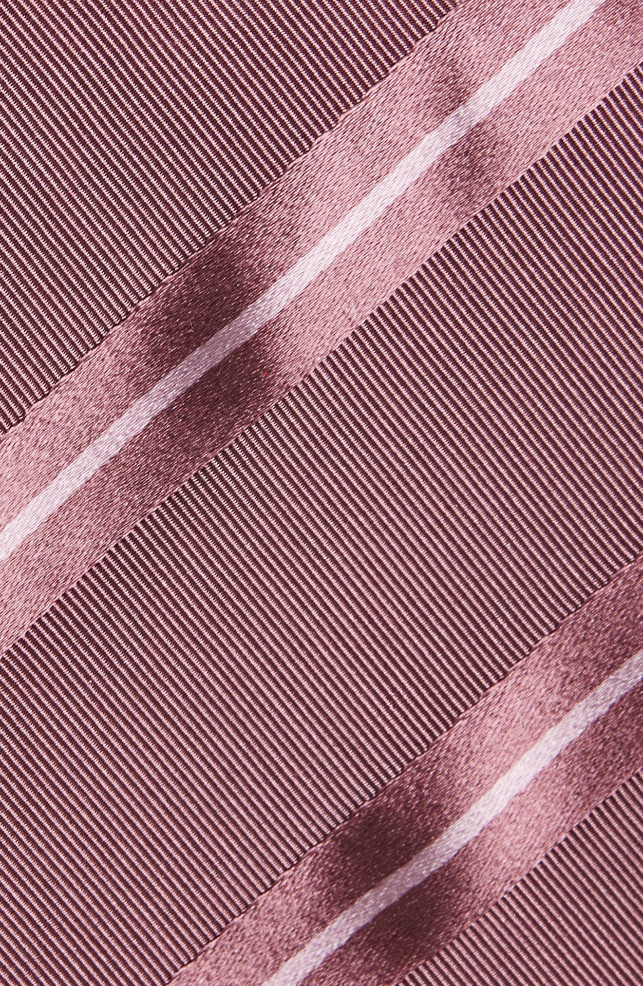 TOM FORD Jacquard Stripe Silk Tie in Dp702 Dark Rose at Nordstrom - 2