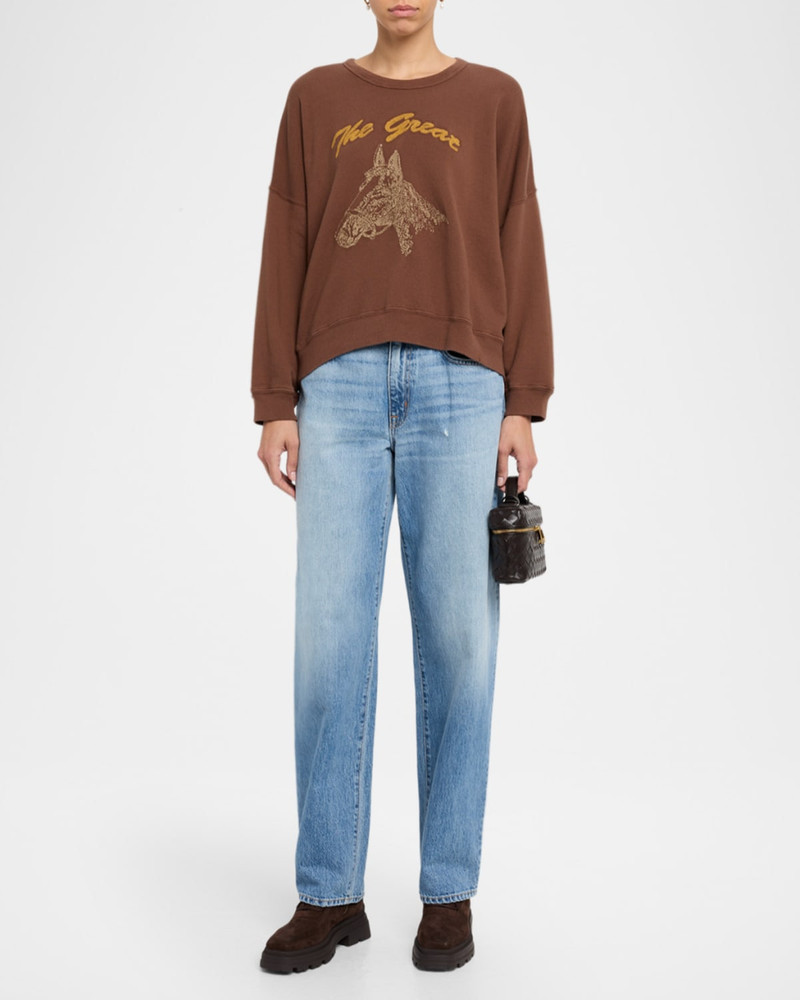 SLVRLAKE Ella Relaxed Mid-Rise Jeans outlook