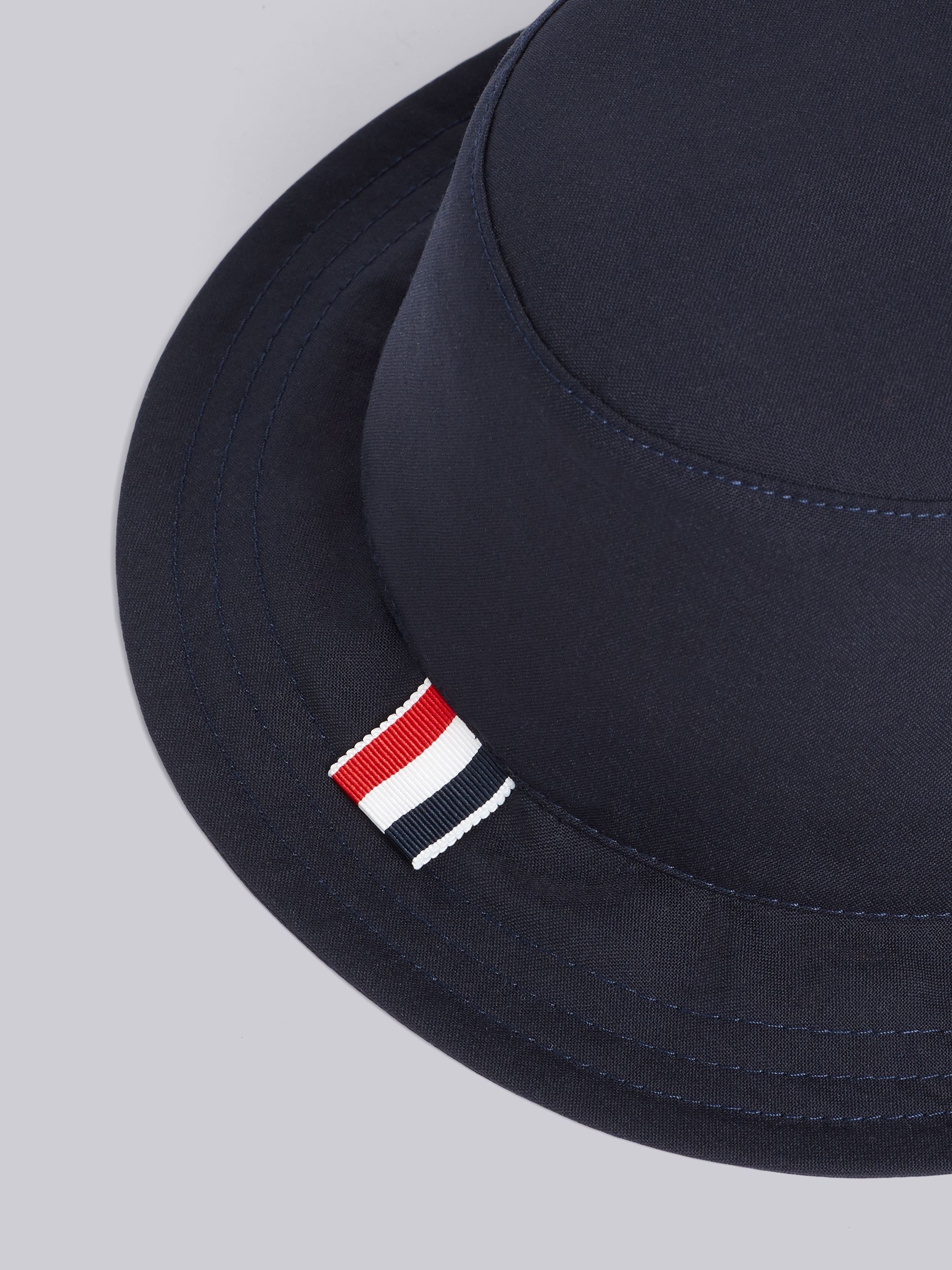 Navy Classic 4-Bar Bucket Hat - 2