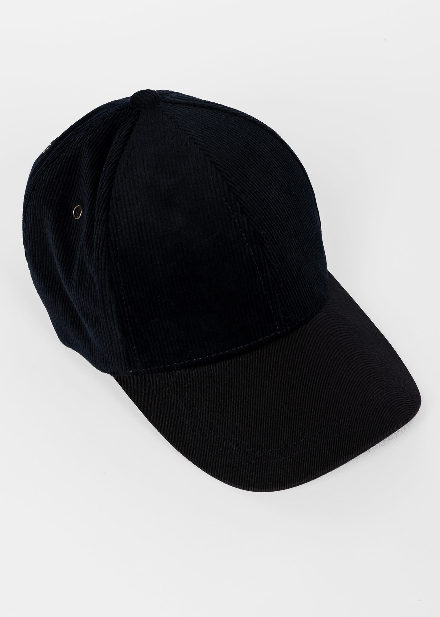 Navy Corduroy Cap - 2