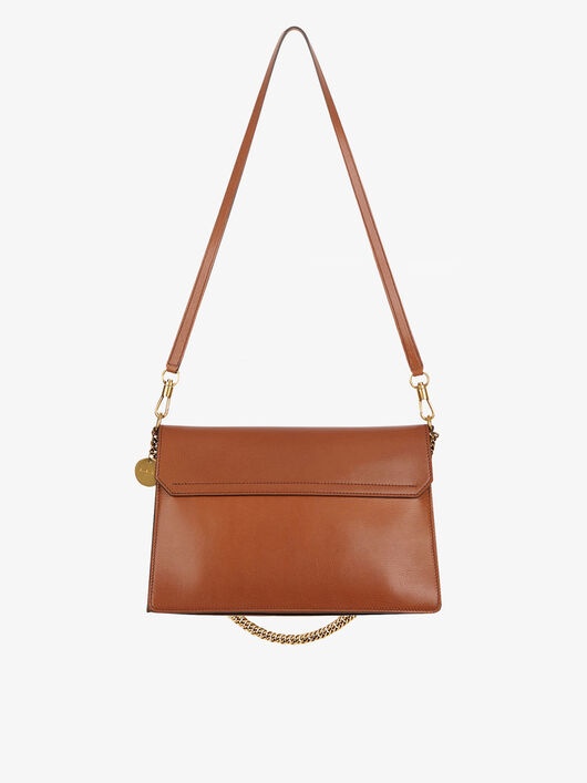 MEDIUM GV3 BAG IN LEATHER AND SUEDE - 4