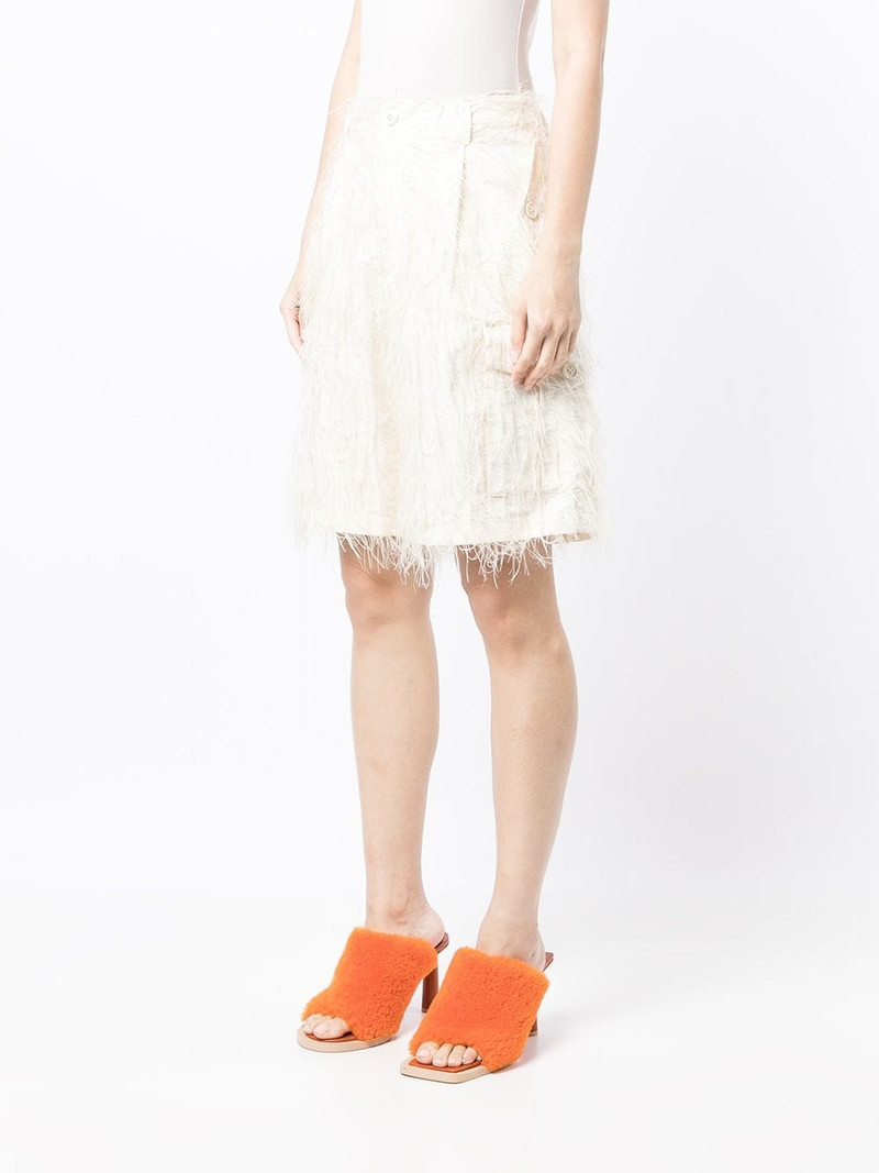 fringed 화물 반바지 3