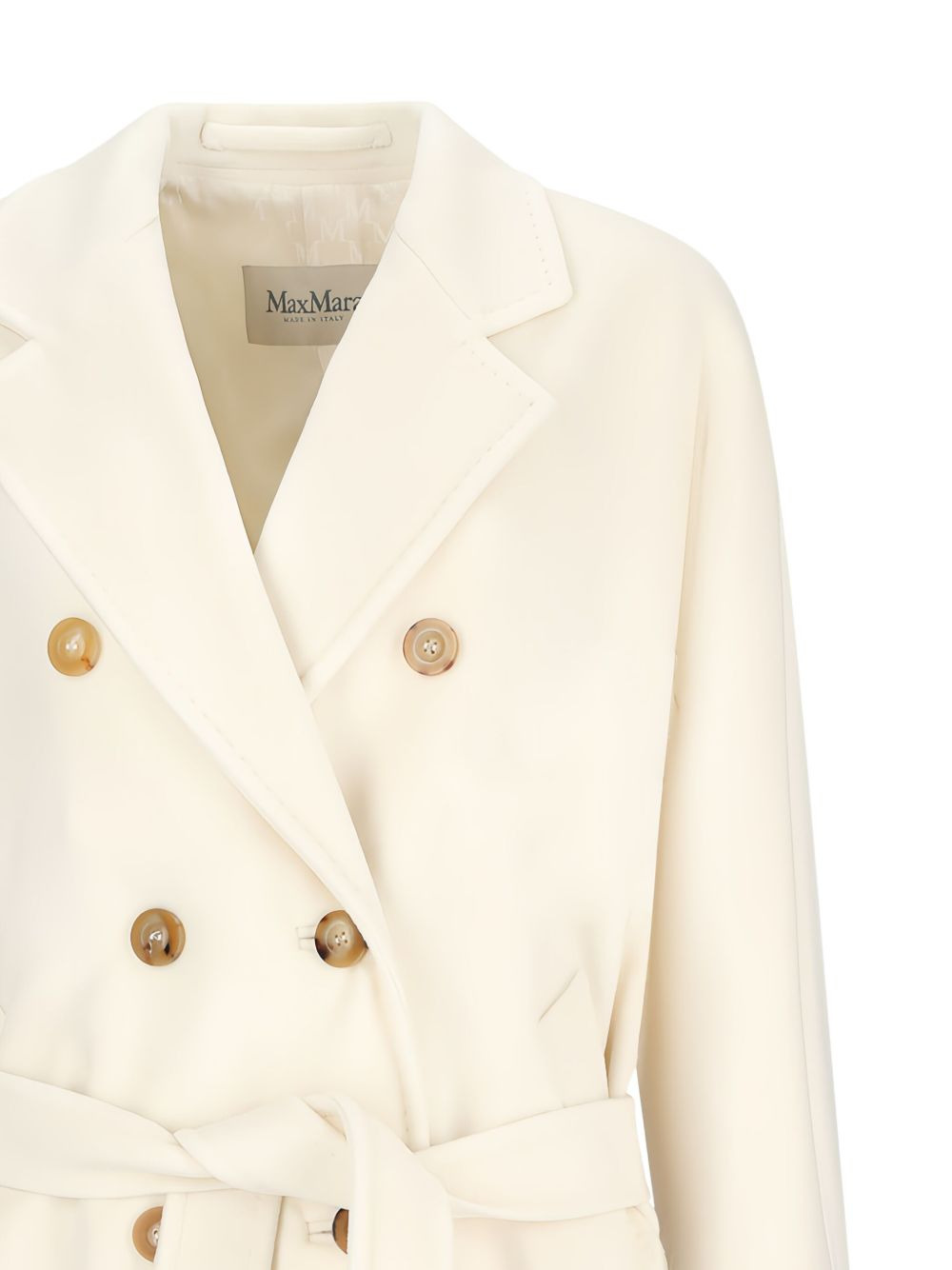 MADAME belted double-breasted coat - 3