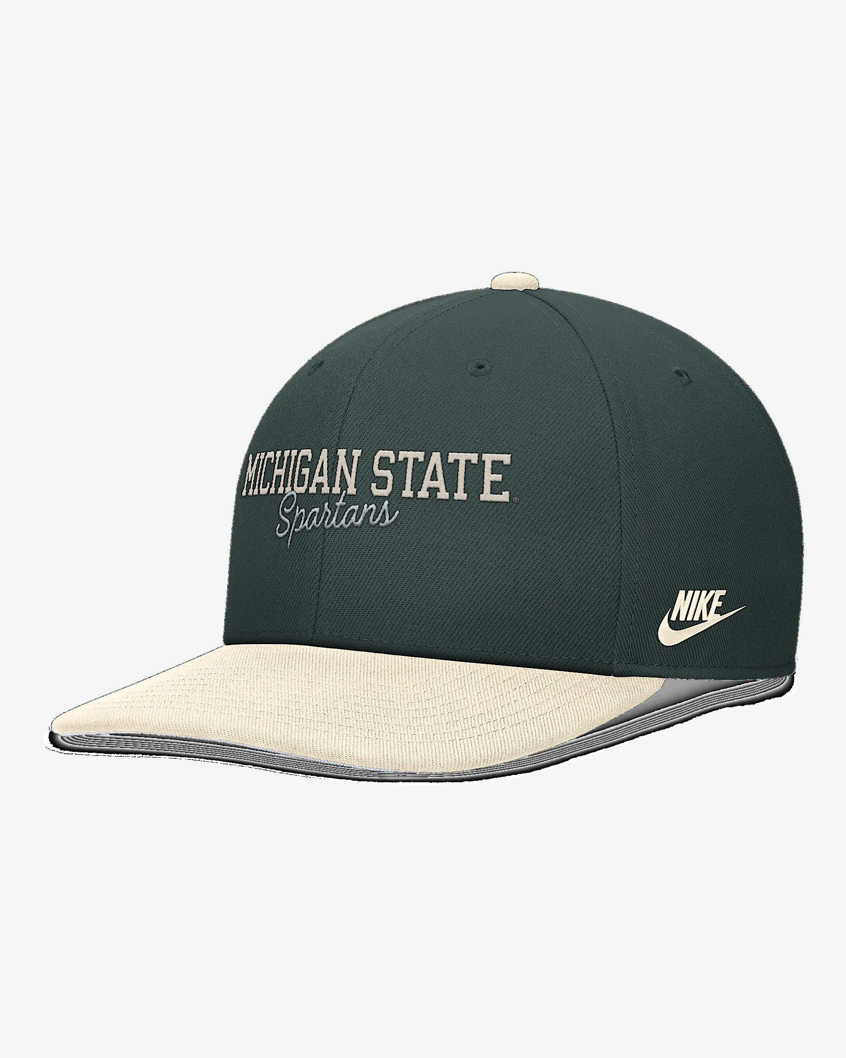 Michigan State Legacy Script Men's Nike Dri-FIT College Adjustable Hat - 1
