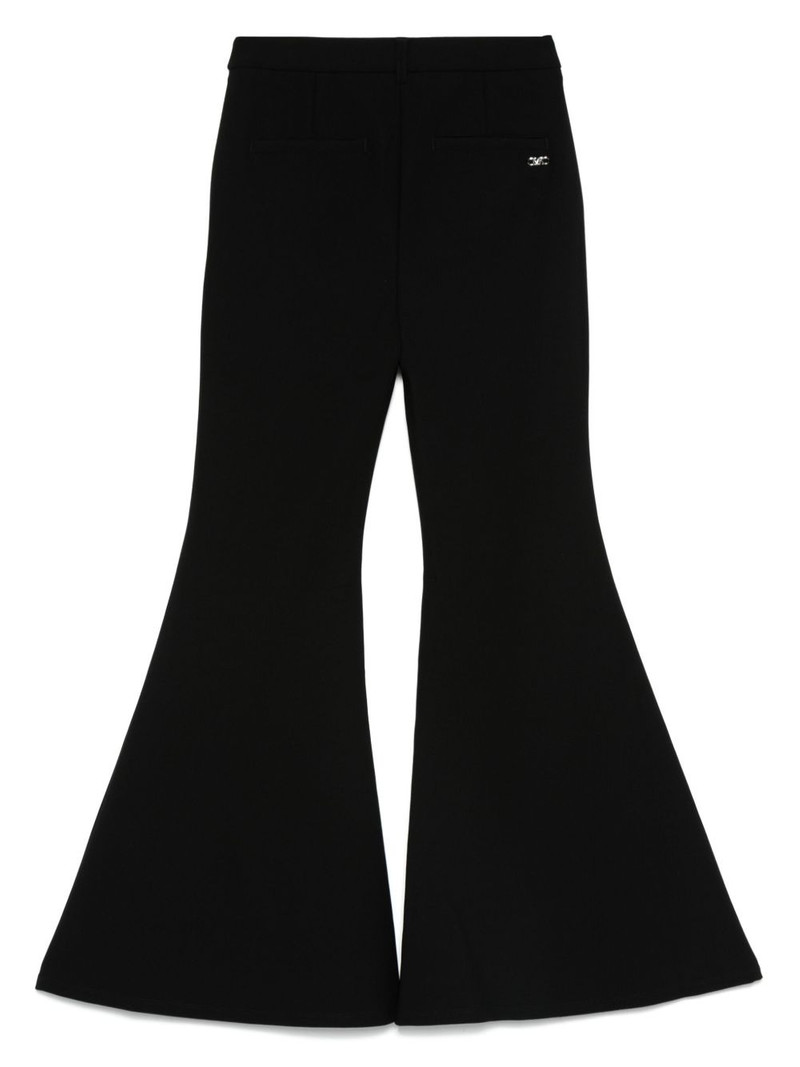 MICHAEL KORS crepe flared trousers outlook