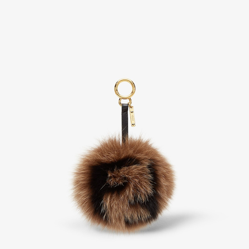 Multicolor fur charm 1
