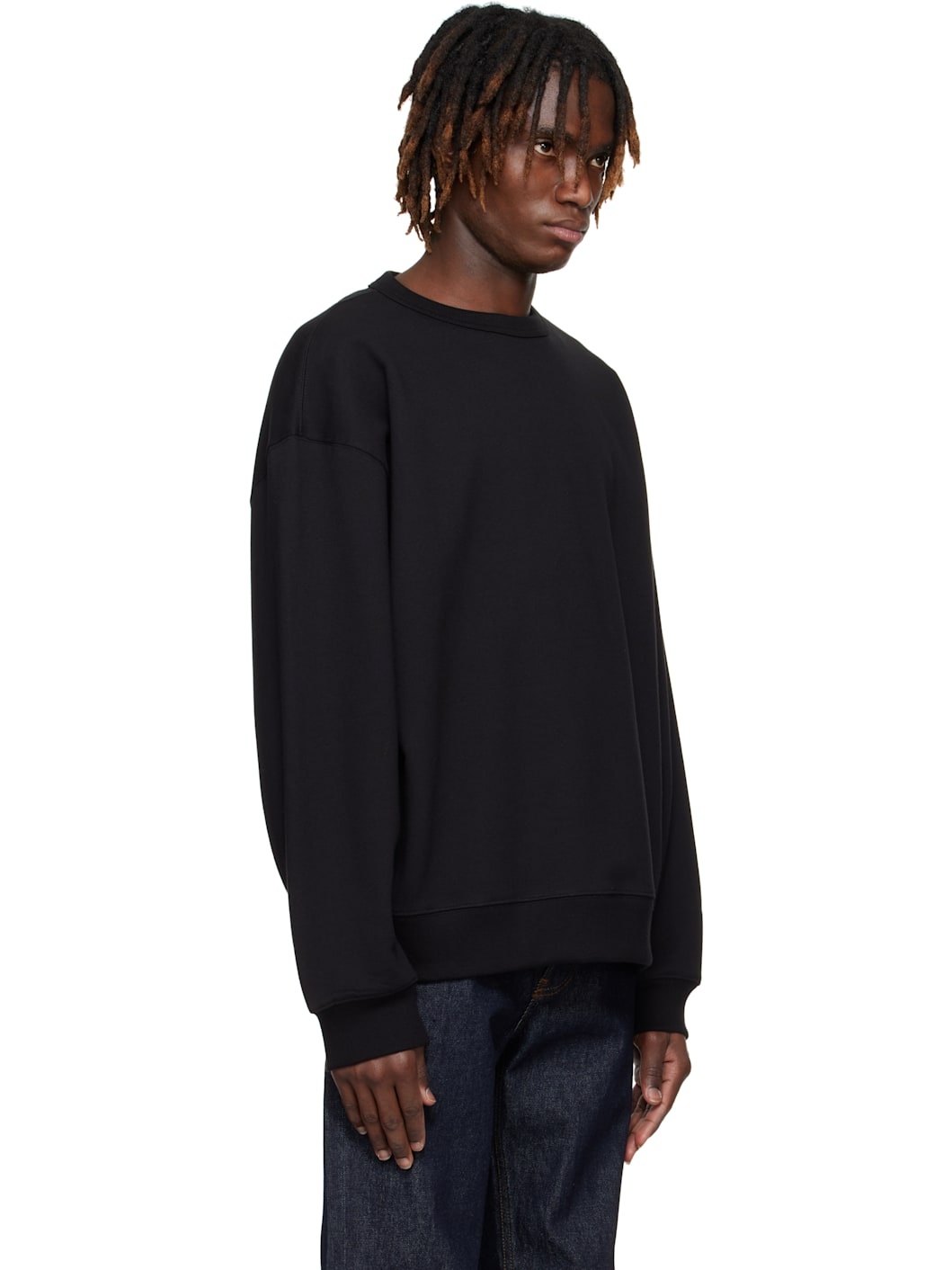 Black Oversized Sweatshirt - 2