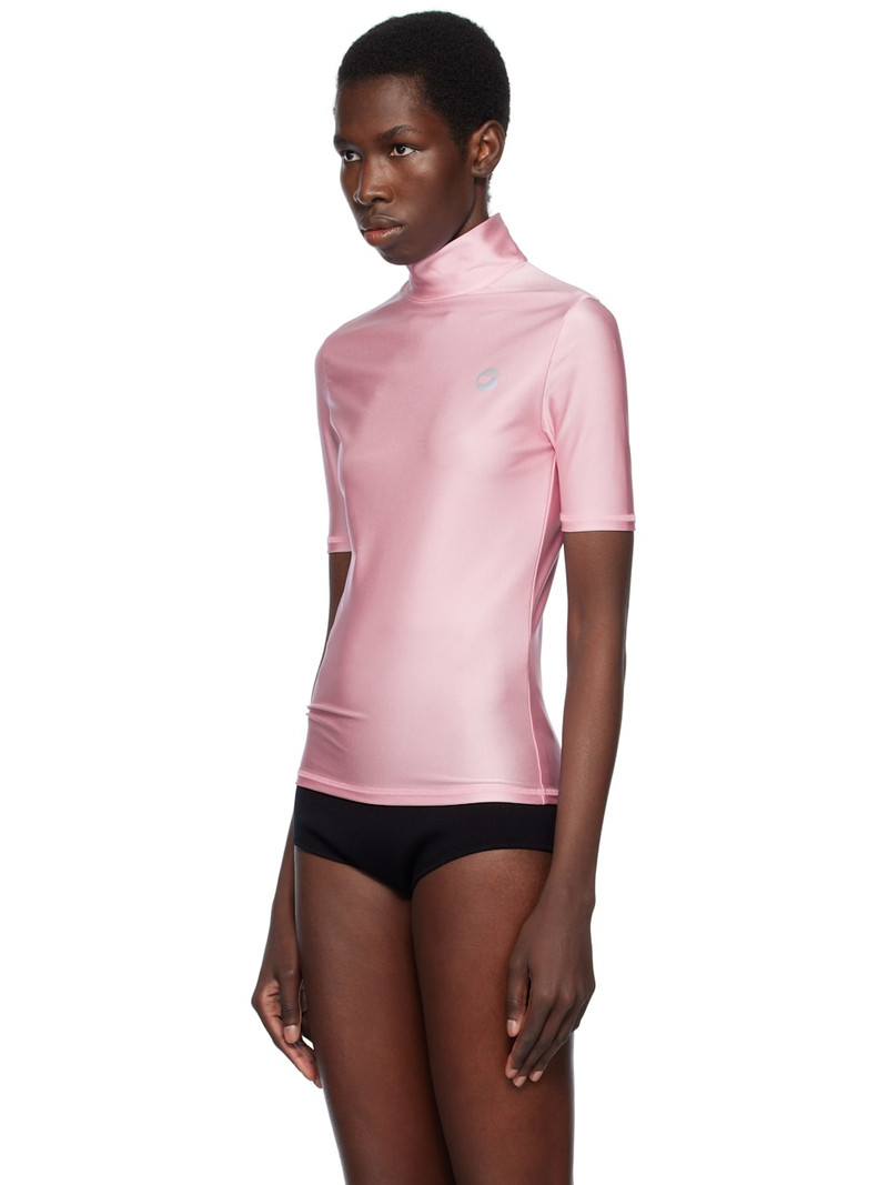 COPERNI Pink High Neck Fitted Top outlook
