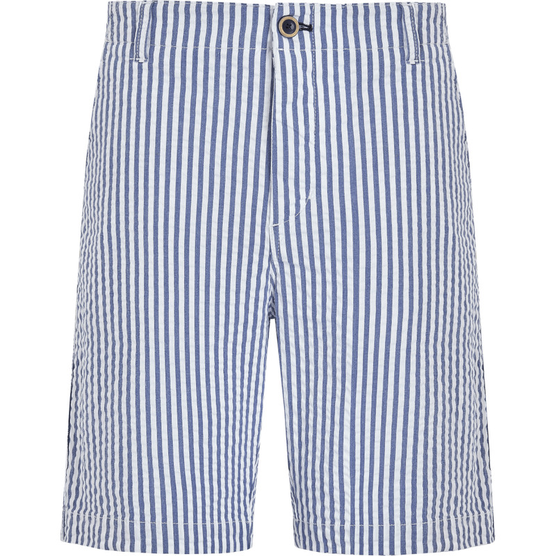 Men Chino Bermuda Ultra-Light Seersucker 1