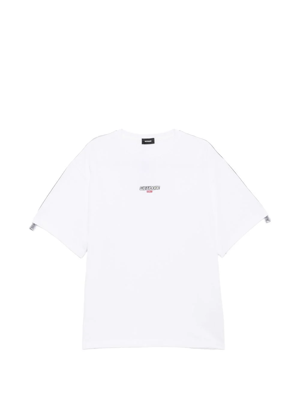 logo-embossed T-shirt - 1