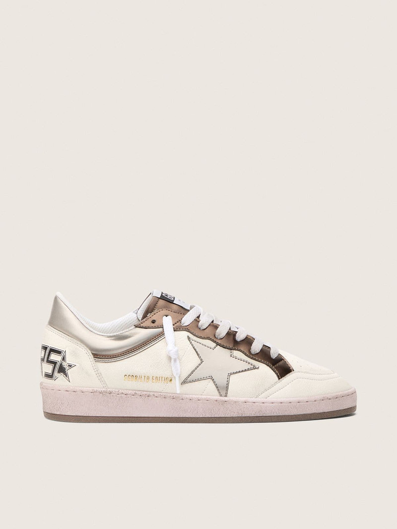 Men's Ball Star LTD in nappa leather with metallic bio-based star and inserts 1