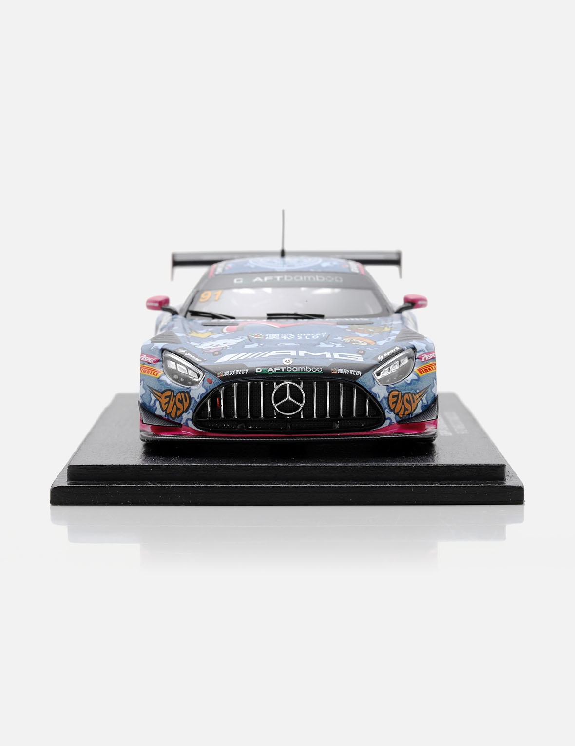 EVISU KIZZU X MERCEDES-AMG GT3 1:43 SCALE MODEL CAR - 5