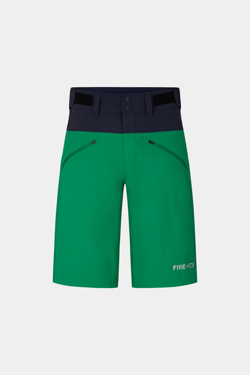 Cewan functional shorts in Green/Navy blue 1