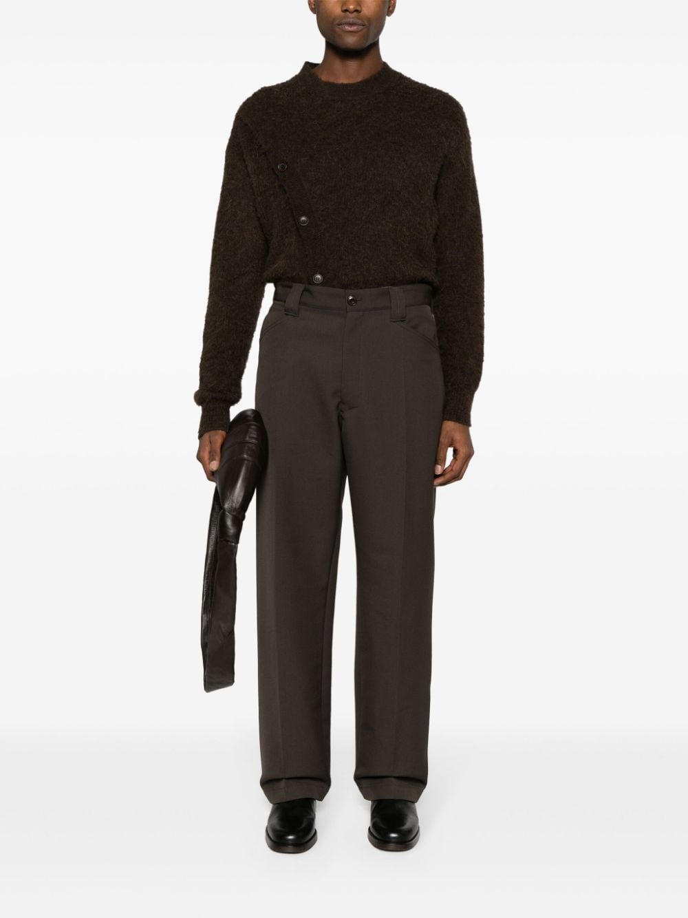straight-leg trousers - 2