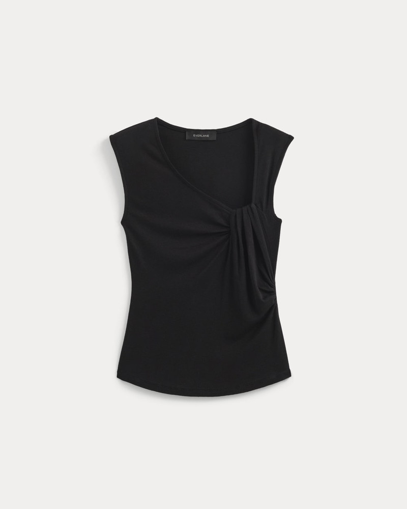 ASYMMETRICAL TOP IN BUTTERLUXE - 1