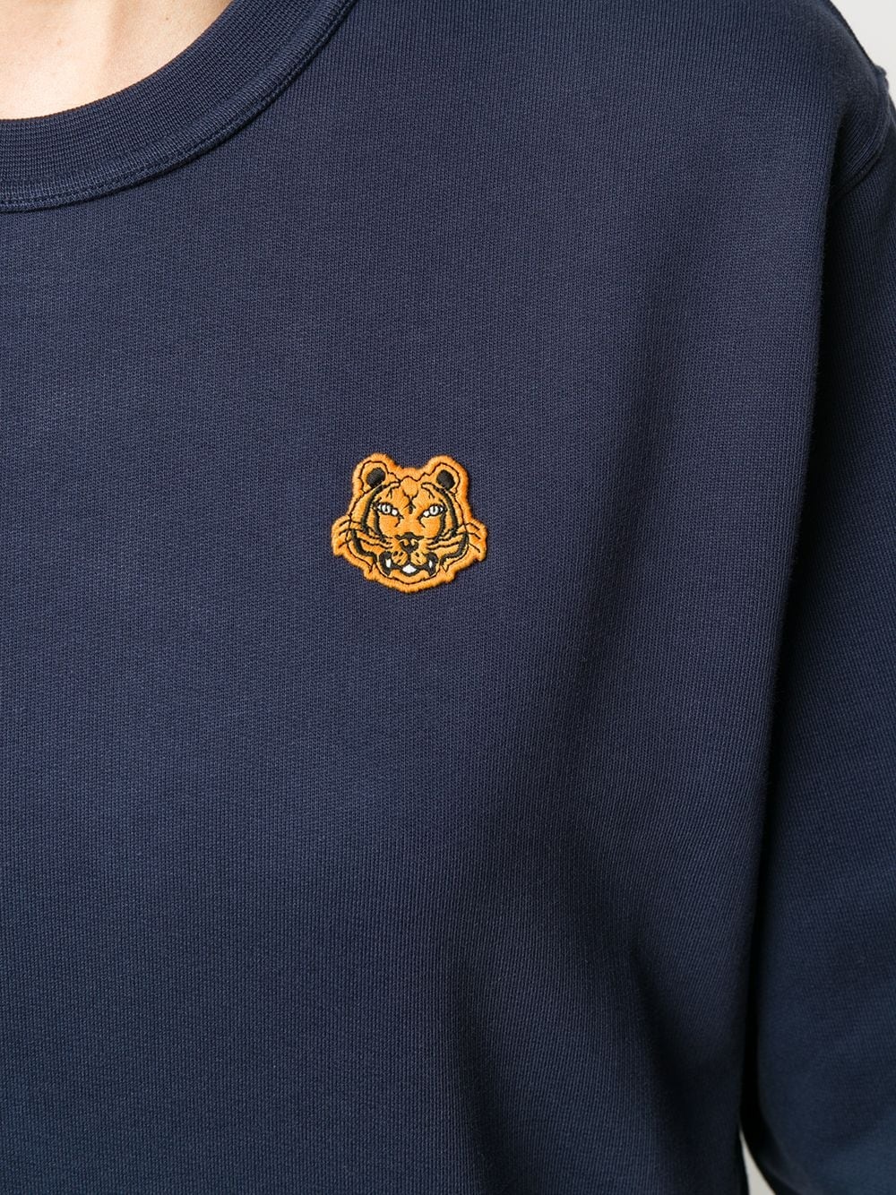 logo patch detail sweatshirt - 5