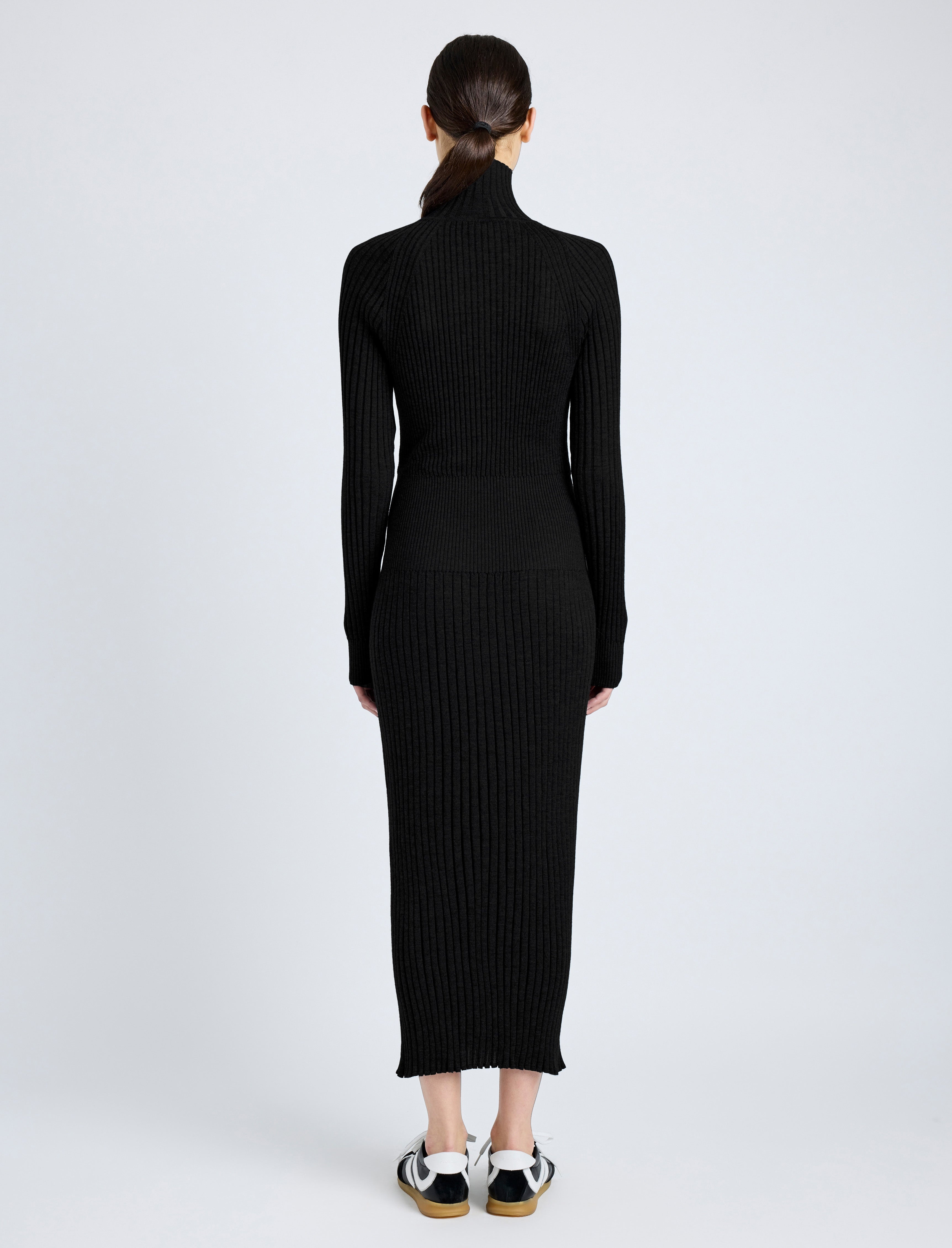 Maeve Dress in Superfine Merino Silk - 4