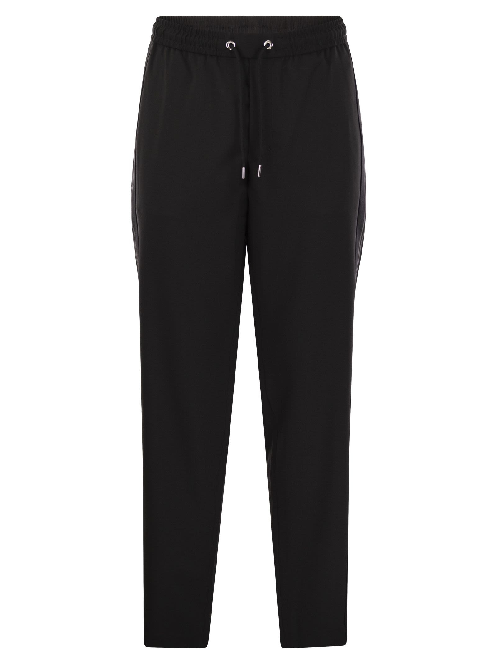 Moncler Men Wool Gabardine Joggers - 1
