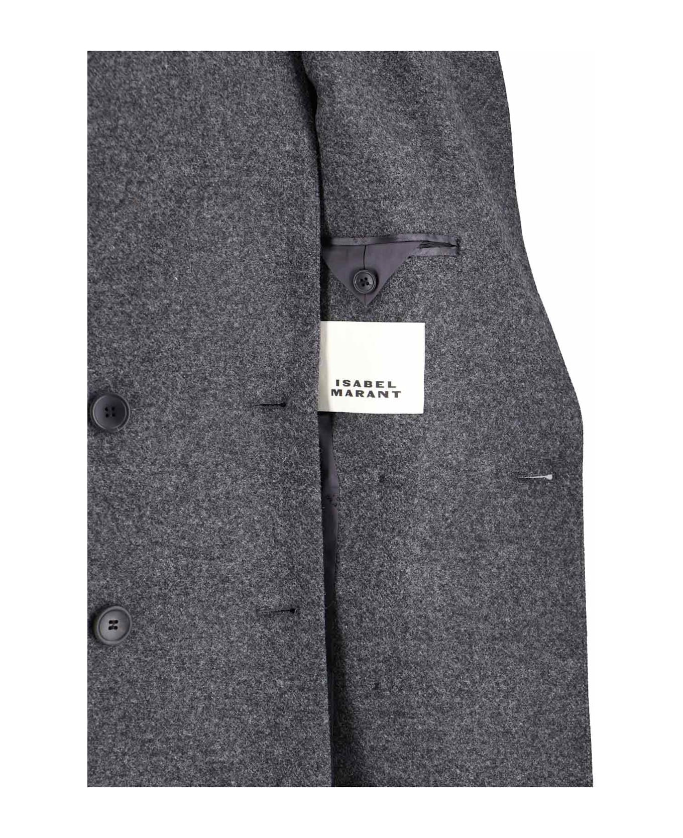 Double-breasted Coat - 5
