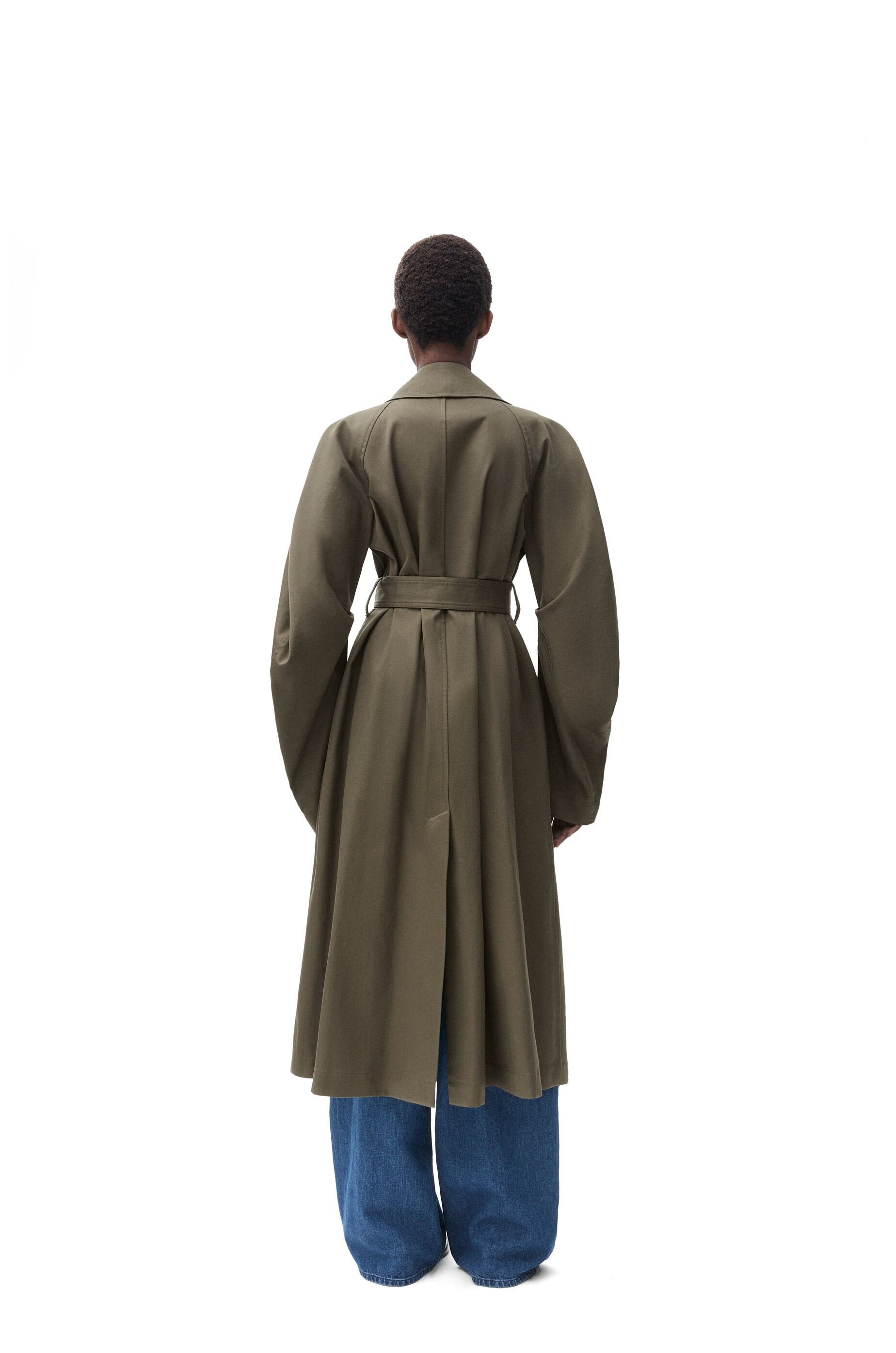 Trench coat in cotton - 3