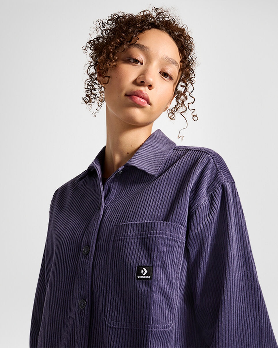 Corduroy Button Down Shirt - 5