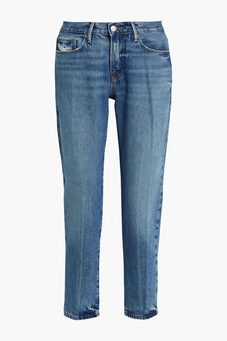 Le Nouveau Straight cropped mid-rise straight-leg jeans - 1