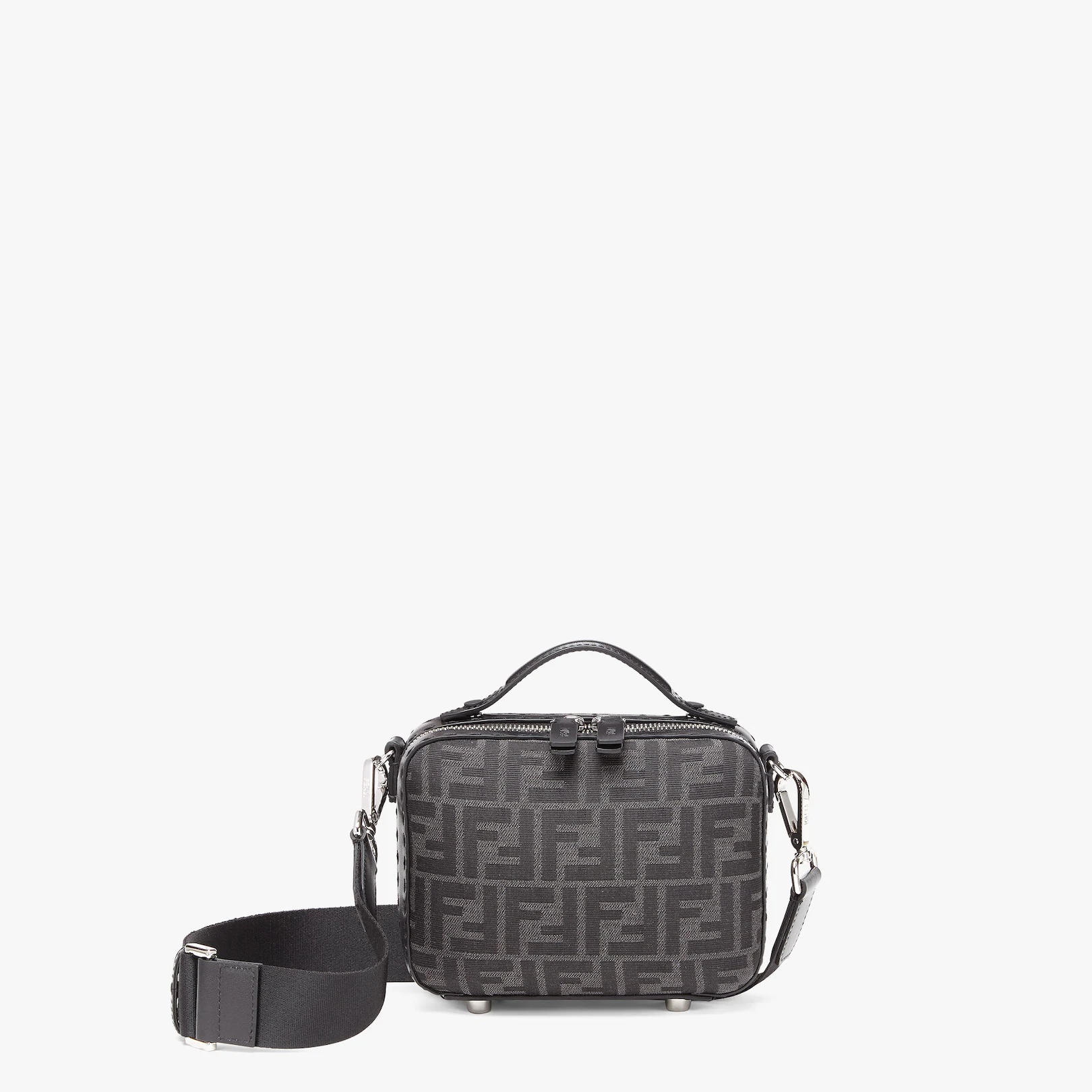 FF jacquard fabric mini-bag - 1