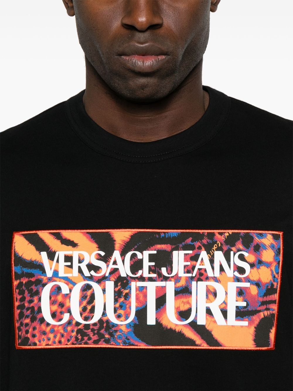 logo-patch T-shirt - 4