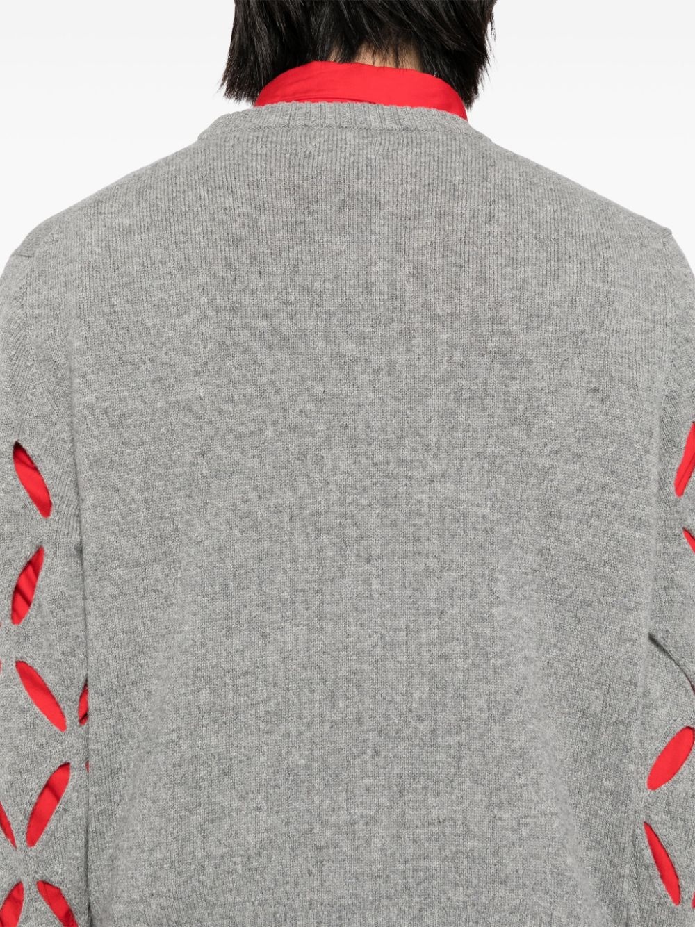 slashed cardigans - 5