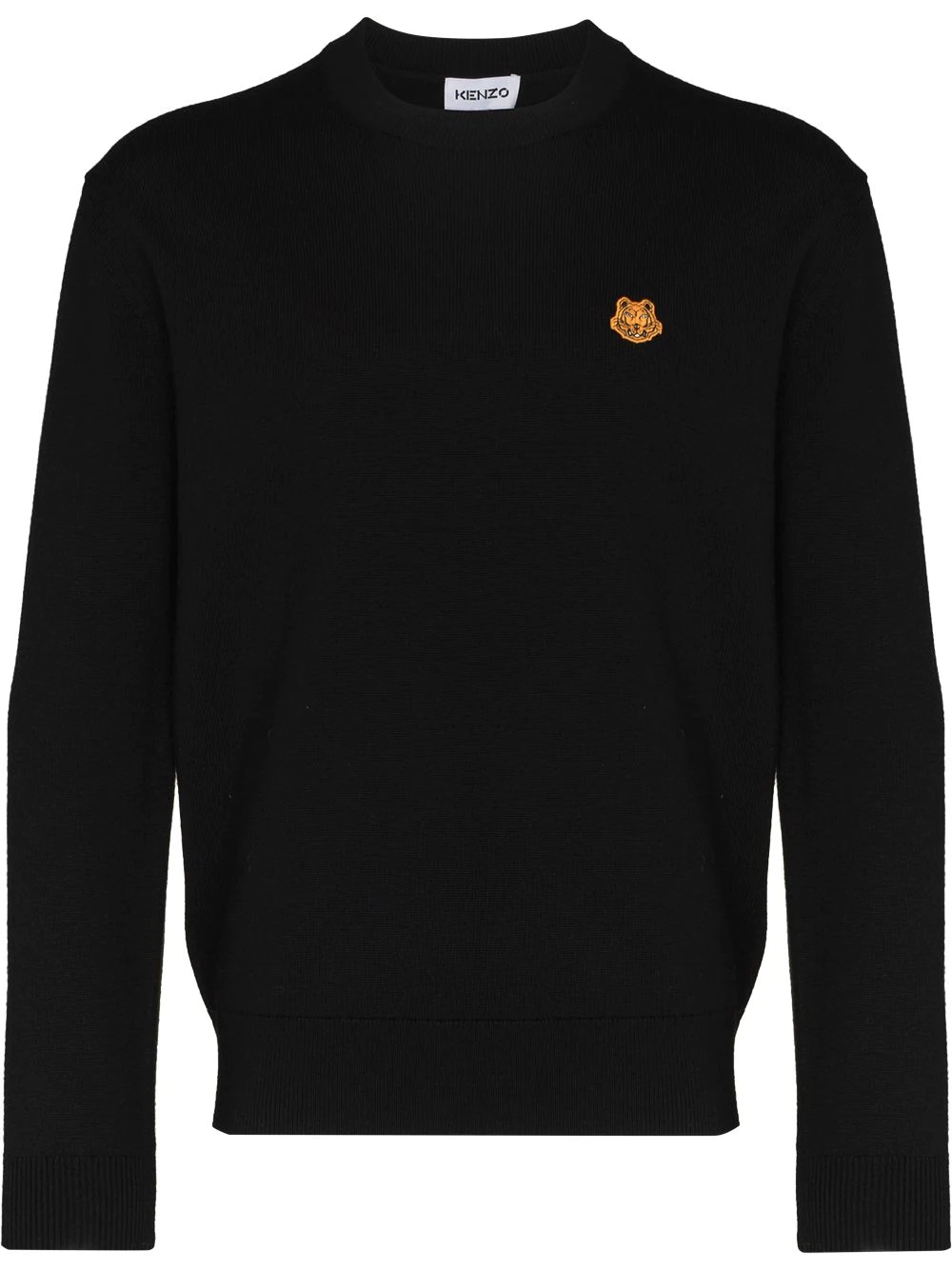 Tiger logo-patch jumper - 1