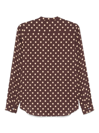 Aspesi polka-dot shirt outlook