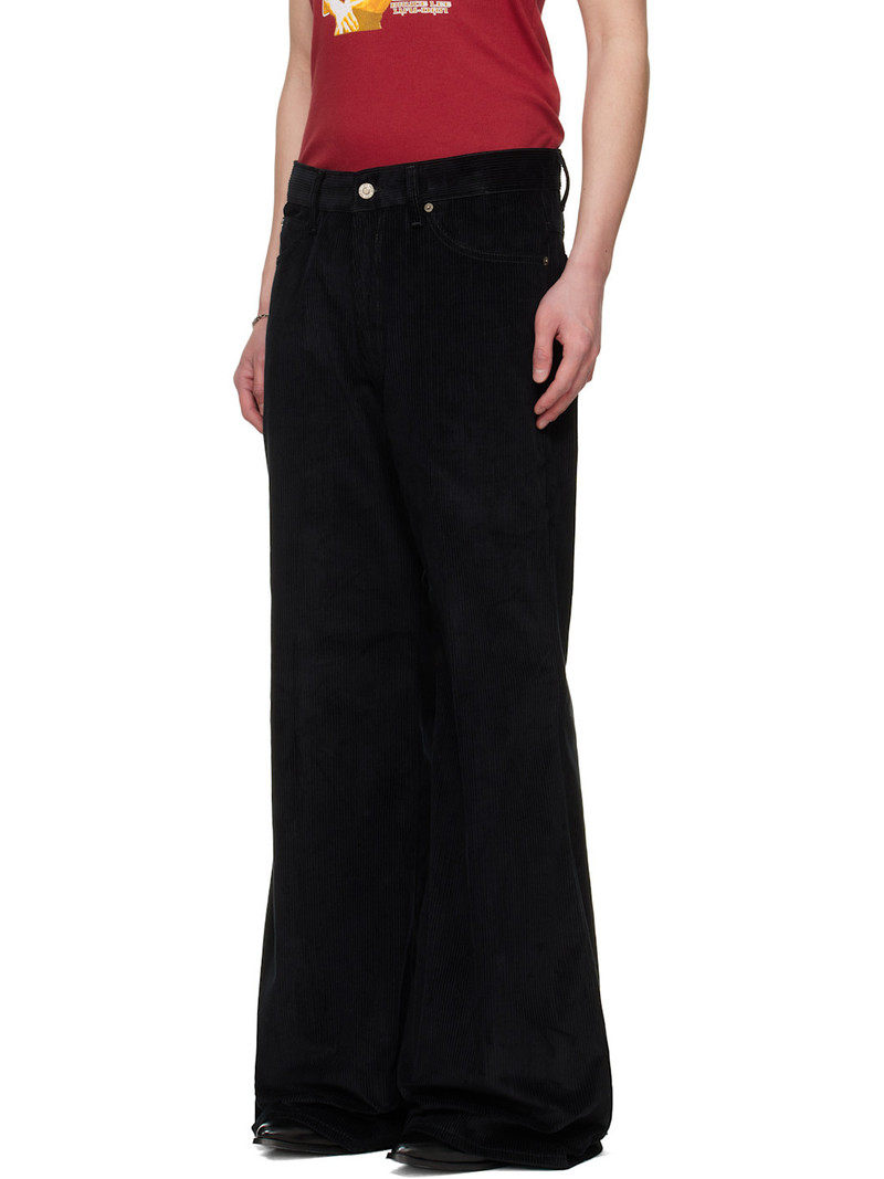 LU'U DAN BRUCE LEE x LỰU ĐẠN Black Motel Trousers outlook