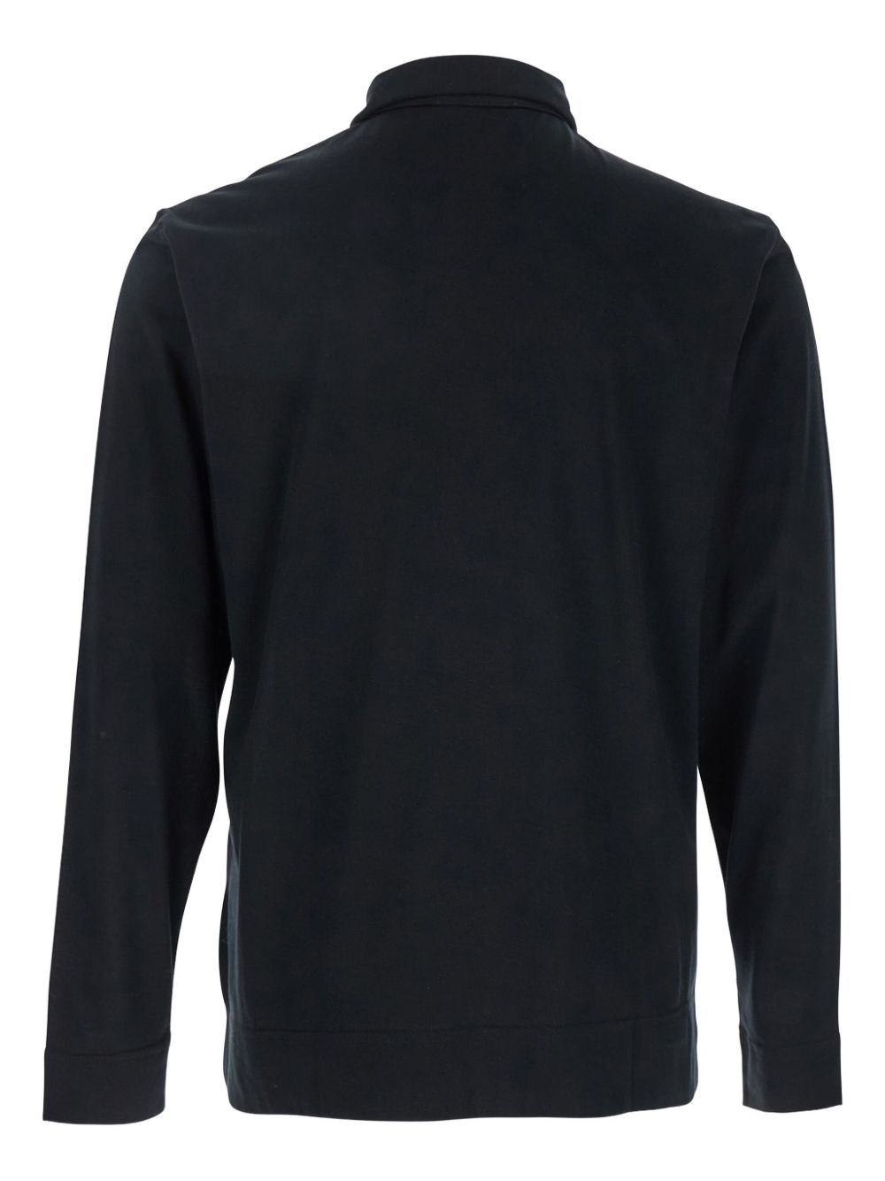 cotton-silk polo shirt - 2