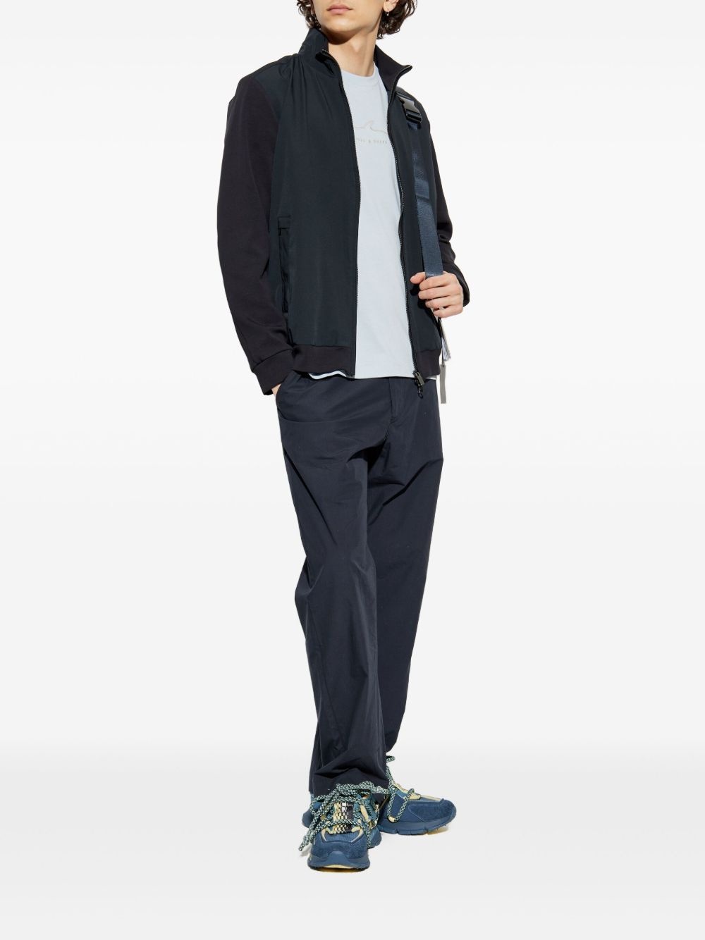 ジャケット・アウター PAUL&SHARK Paul & Shark Fall 2024 | Full Zip Sweatshirt Navy | Mondo Uomo