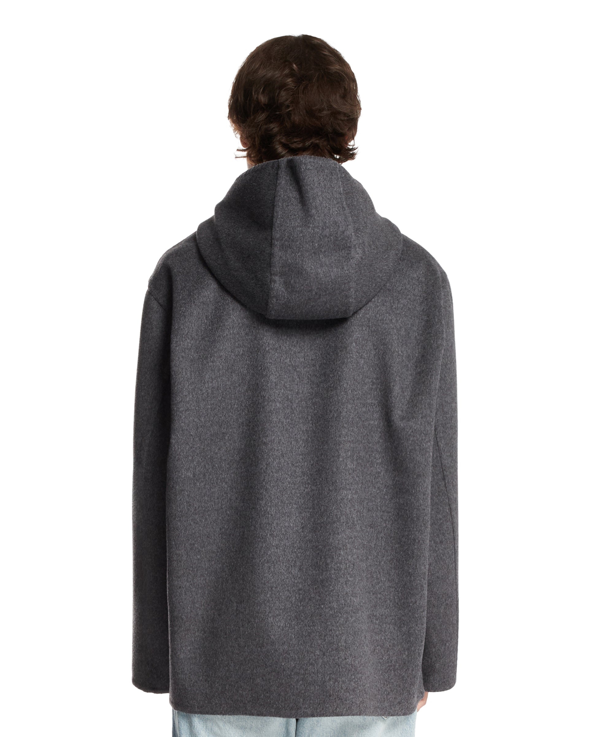 Gray Double Face Blouson - 3