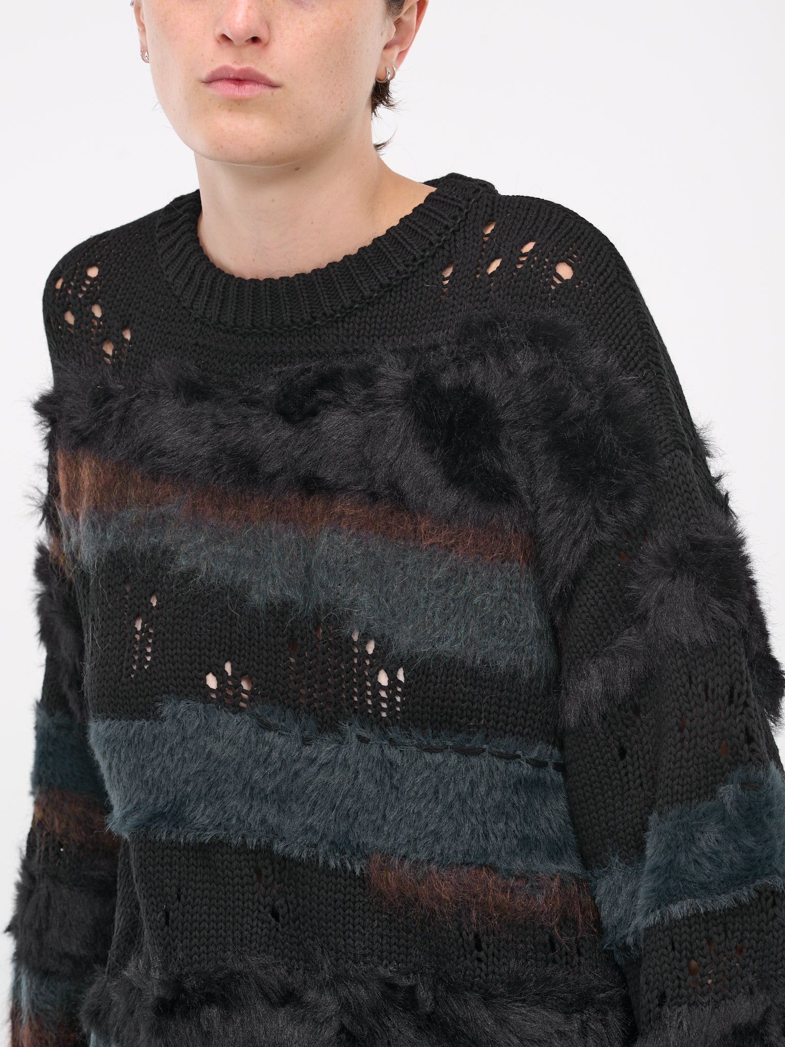 Stripe Knit Sweater - 4