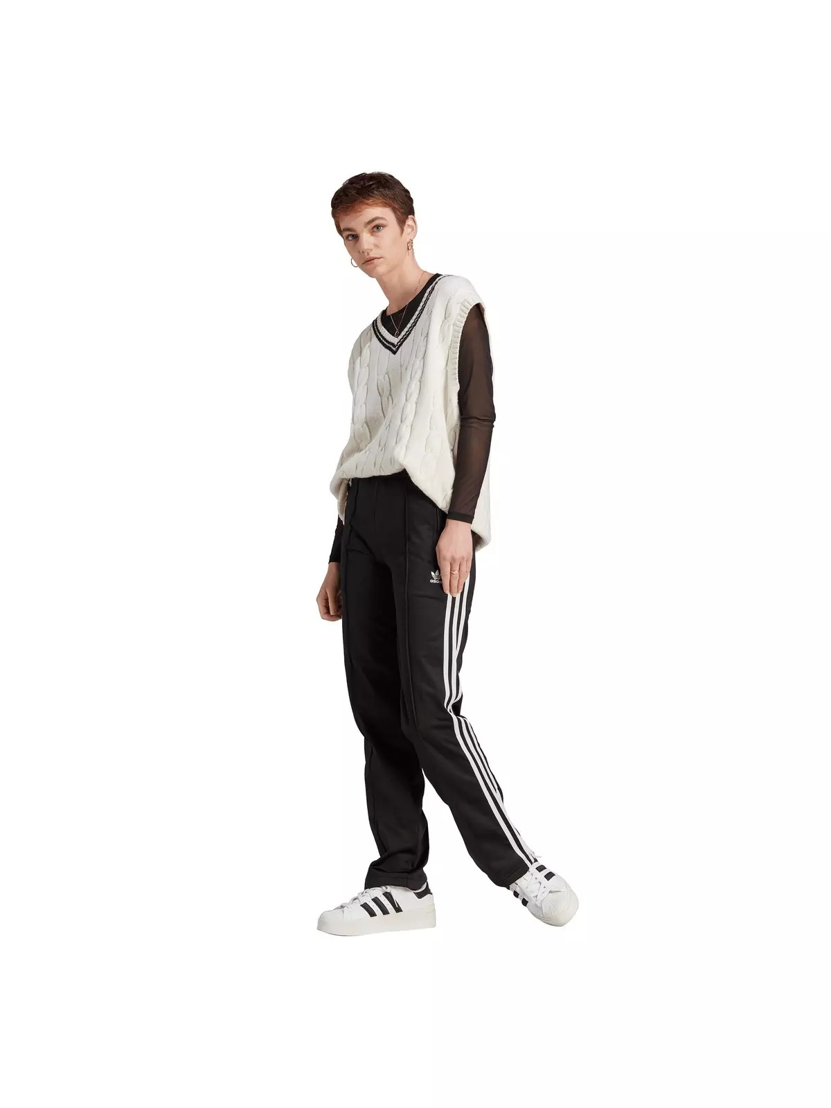 Originals Women's Adicolor Classics Firebird Track Pants-Black - 5