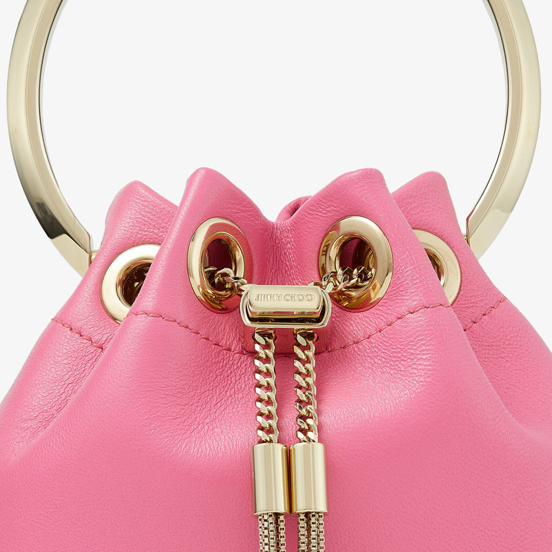 Micro Bon Bon
Candy Pink Smooth Nappa Mini Bag 7