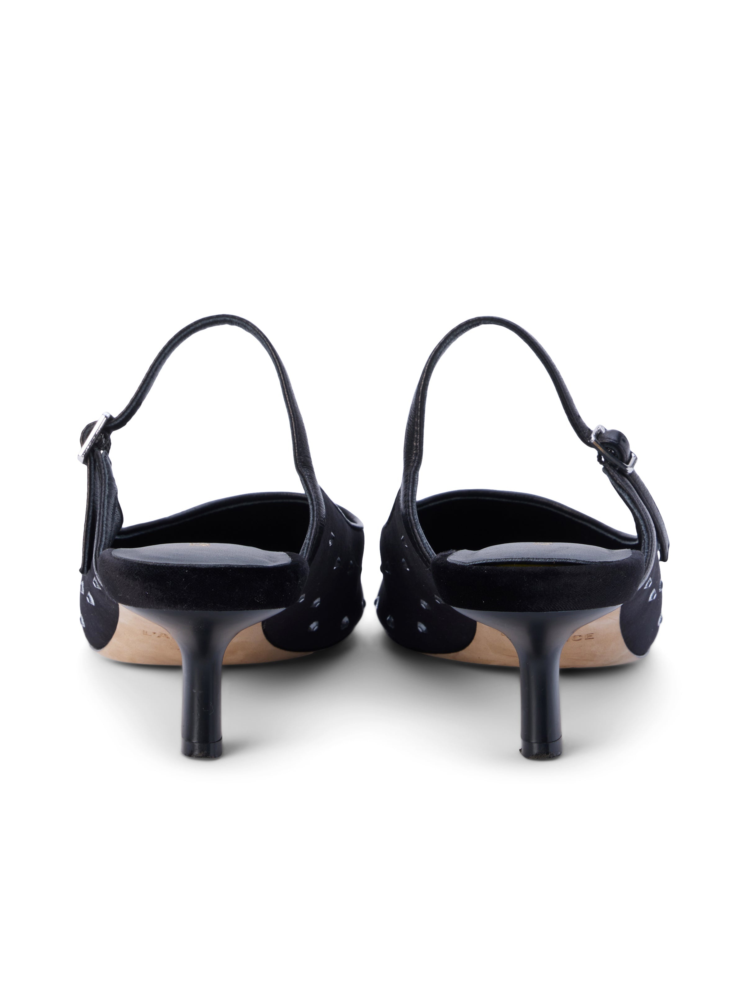 Edith Velvet Mule - 6