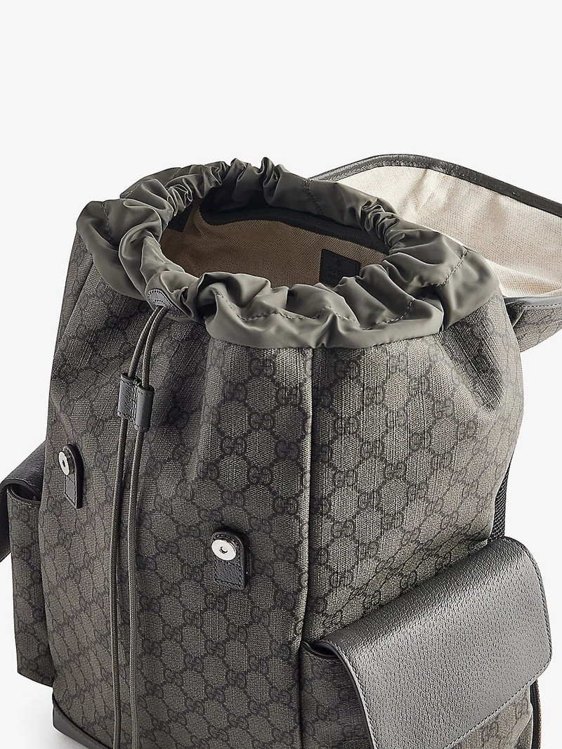 GG Supreme canvas backpack 5