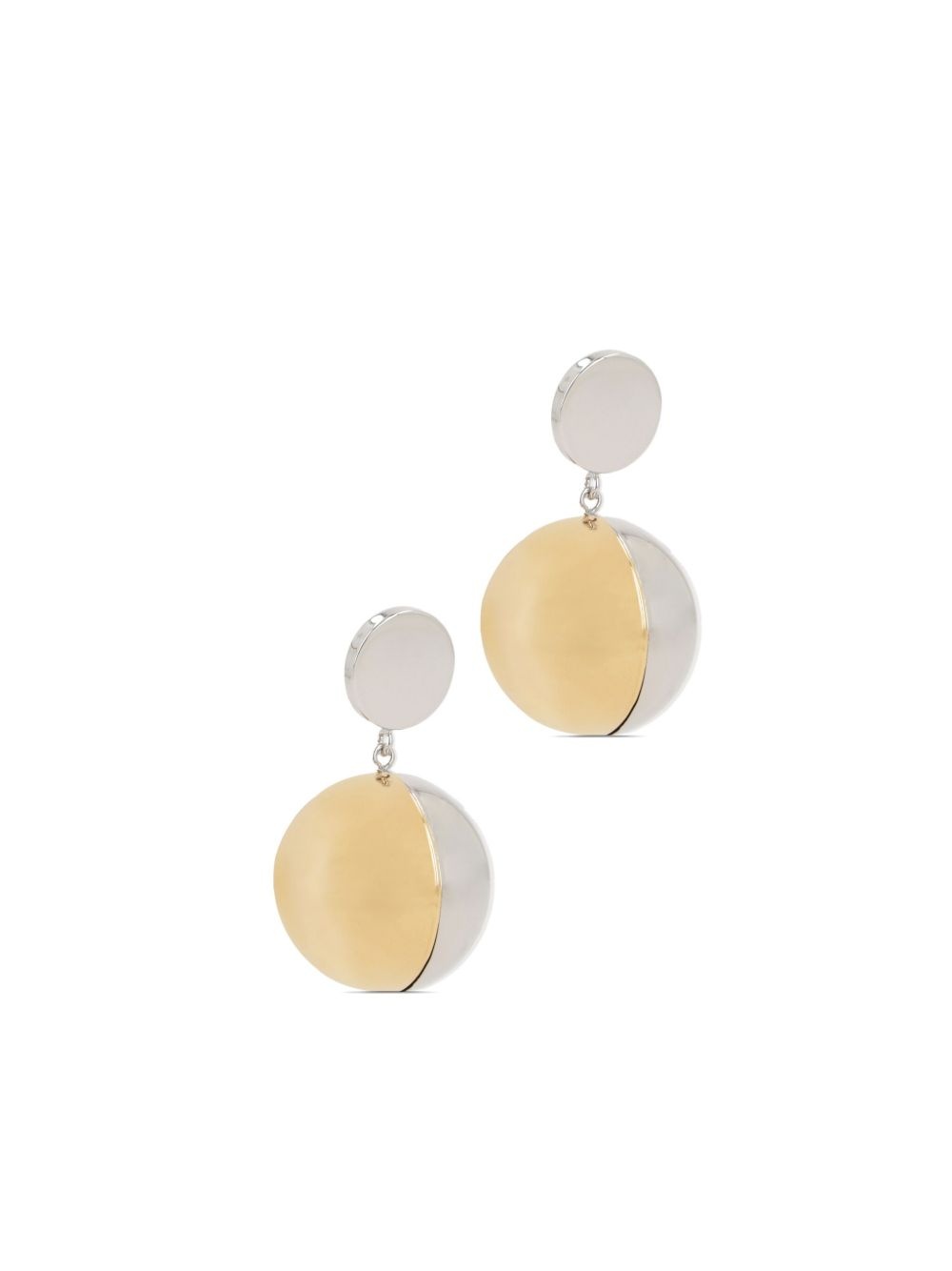 two-tone earrings - 3