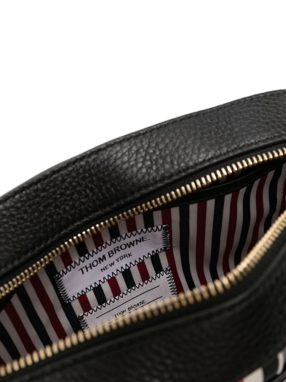 4 Bar-patch leather camera bag - 4