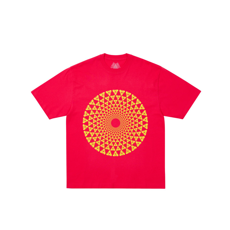 SWIRLY T-SHIRT TRUEST RED 1