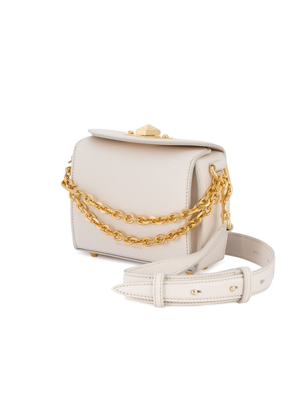 White Box Mini leather shoulder bag - 4