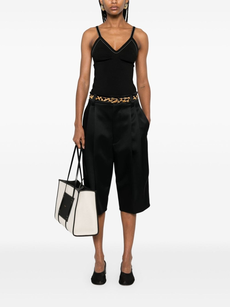 Carven pleated bermuda shorts outlook