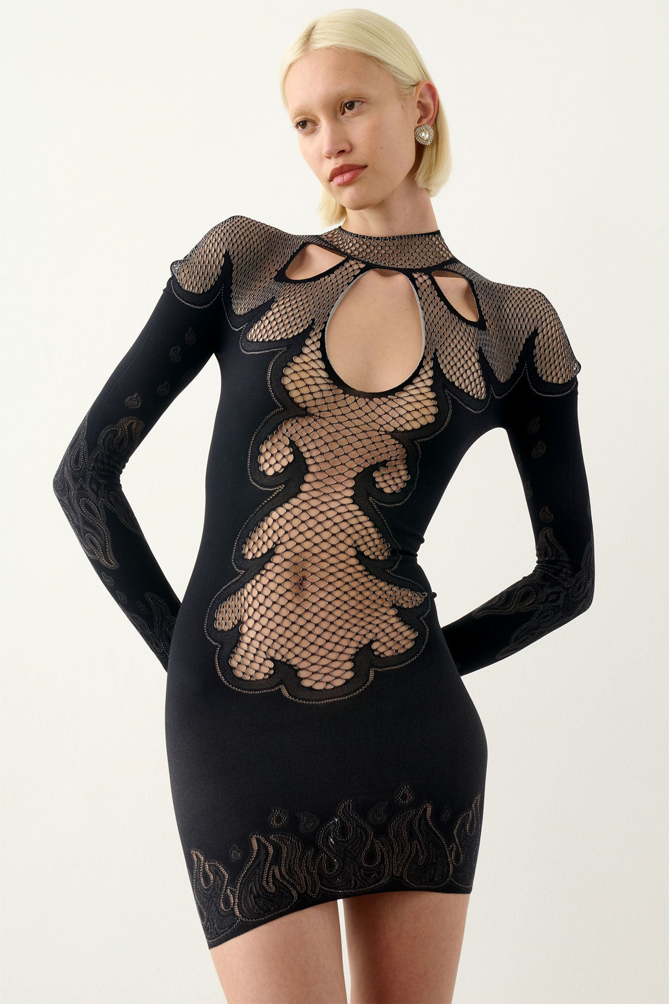AS IF DRESS BLACK - 3