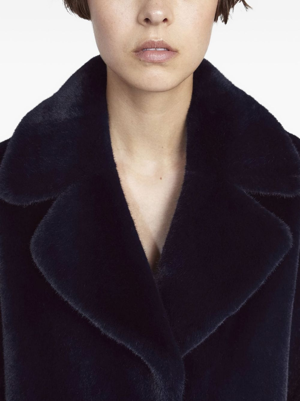 Camille Cocoon faux-fur coat - 4